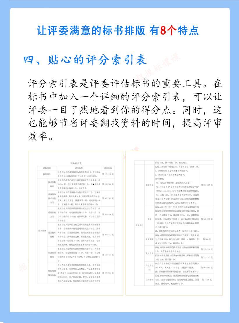 招投标报价评分标准及其应用详解