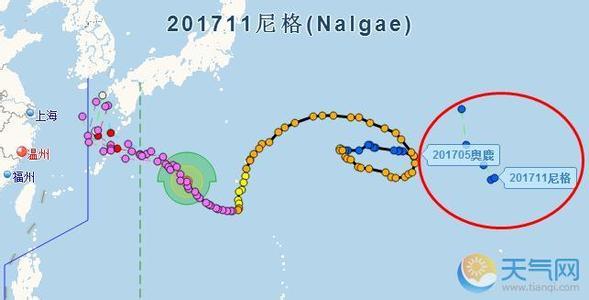 台风最新动态，关注2017年第5号台风进展及影响