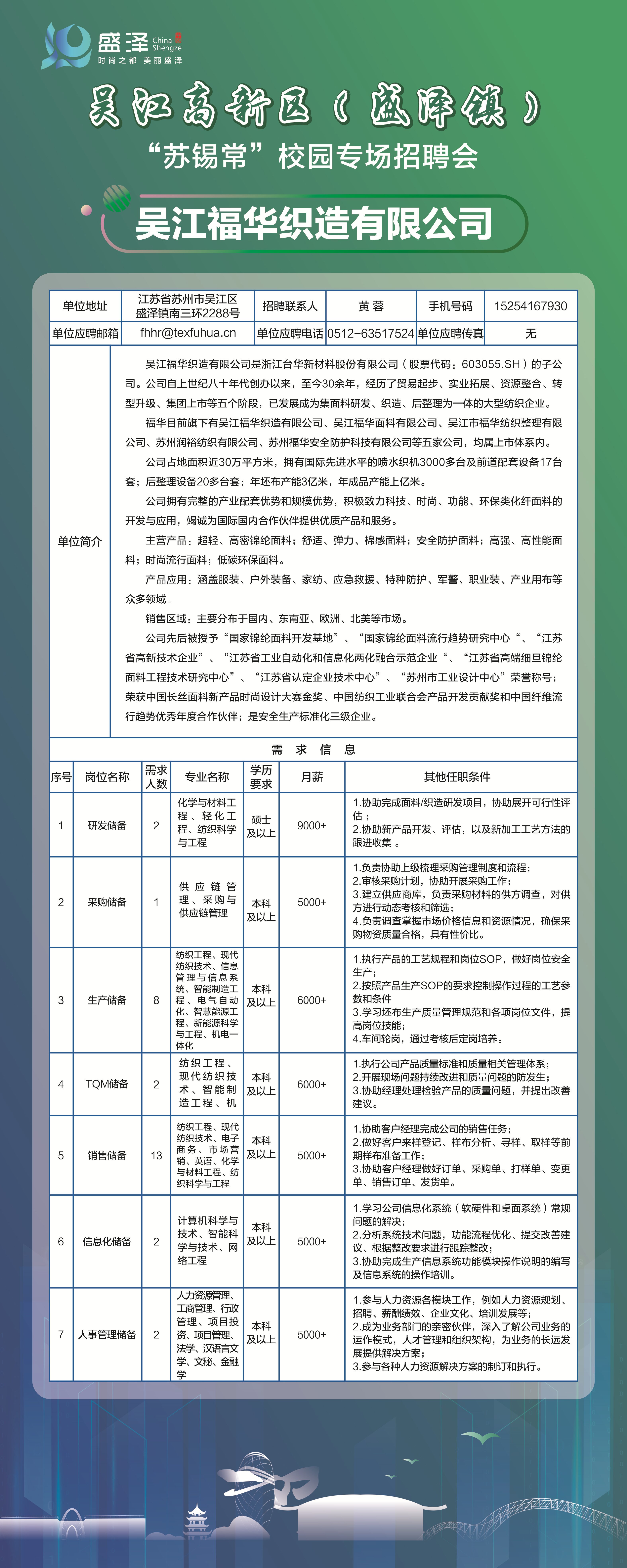 盛泽最新招聘跟单精英，引领行业变革，共创辉煌