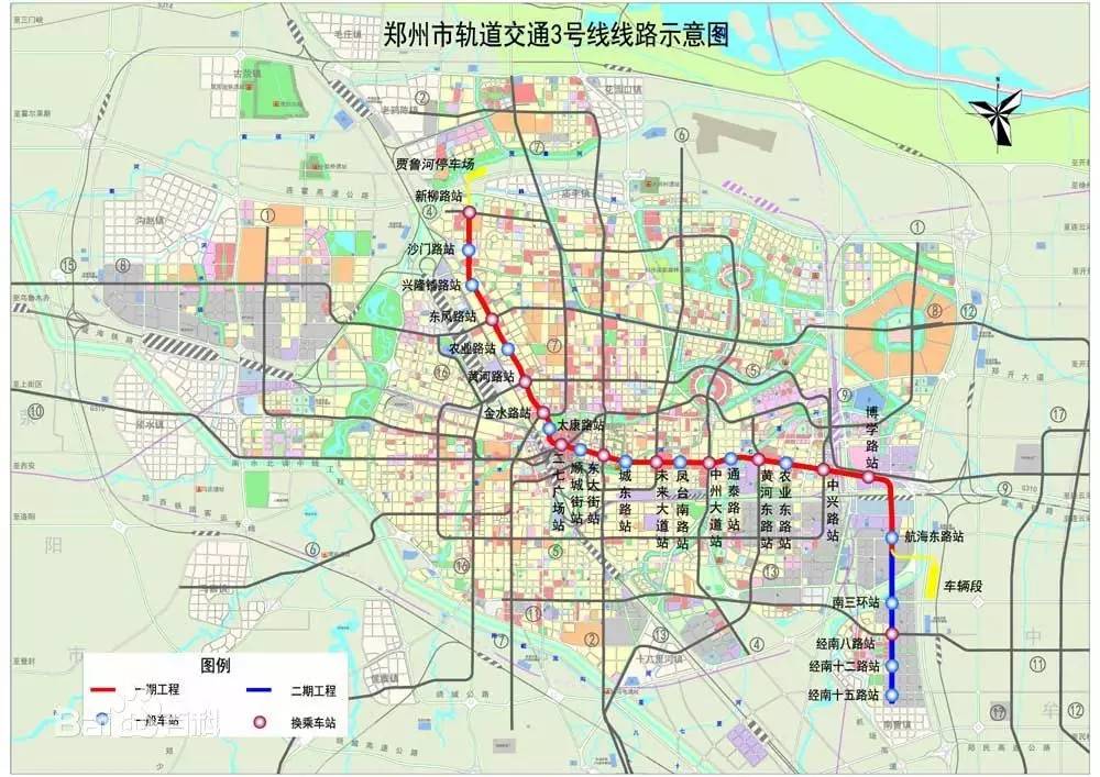 郑州地铁新规划，构建现代化城市交通网络框架