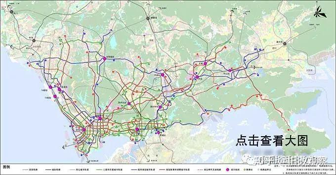 深圳地铁未来规划蓝图展望，最新规划图揭示未来交通发展动向