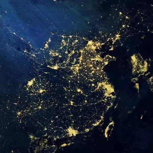 中国卫星夜景，揭示夜空下的璀璨新篇章